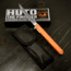 Huto Lifestyle Finisher Folding Hard Blade Skinner Knife, Orange, FINSH-KNV-ORG