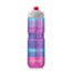 HydraPak Polar Surge Tartan 24oz Bottle, Bubble Gum Pink/Navy, 24oz/700ml, INB24OZ23