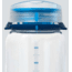 HydraPak Recon Bottle, 1L, Clear/Navy &amp; Cyan, BR02HP