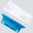 HydraPak Recon Bottle, 1L, Clear/Navy &amp; Cyan, BR02HP