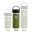 Hydro Flask 16 oz. Wide Mouth Bottle w/Flex Sip Lid, Fog, W16BCX508