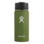 Hydro Flask 16 oz. Wide Mouth Bottle w/Flip Lid, Olive, W16FP306