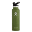 Hydro Flask 21 oz. Standard Mouth Bottle Sport Cap, Olive, S21ST306