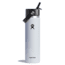 Hydro Flask 24 Oz Wide Flex Straw Cap, White, 24 oz, W24BFS110