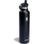 Hydro Flask 24oz Standard Flex Straw Cap Standard Mouth, Black, S24FS001