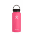 Hydro Flask 32 oz Wide Mouth Flask with Flex Straw Lid, Watermelon, 32 oz, W32FS618