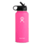 Hydro Flask 32 oz. Wide Mouth w/ Straw Lid, Flamingo, W32SW625