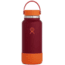 Hydro Flask Limited Edition Scenic Trails Wide Mouth Water Bottle, Rhubarb/Continental Divide Trail, 32 oz, STW32BTS600CDT