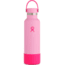 Hydro Flask Limitied Edition Prism Pop Standard Mouth Bottle with Boot, Bubblegum, 21 oz, NEONS21SX628