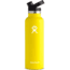 Hydro Flask Standard Mouth Sport Cap, Lemon, 21 oz, S21ST740