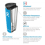 Hydro Flask Tumbler, Stone, 22 oz., TSL010