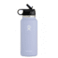 Hydro Flask Wide Mouth Bottle with Straw Lid, Fog, 32 oz., W32BSW508