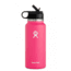 Hydro Flask Wide Mouth Bottle with Straw Lid, Watermelon, 32 oz., W32BSW618