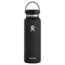 Hydro Flask Wide Mouth Flask, Black, 40 oz., W40BTS001