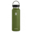 Hydro Flask Wide Mouth Flask, Olive, 40 oz., W40BTS306