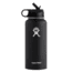 Hydro Flask Wide Mouth with Straw Lid 32 oz-Black