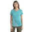 Icebreaker 125 Cool-Lite Sphere II Short Sleeve Tee Peak T-Shirt - Womens, Flux Green Heather, Small, IB0A56SP873S