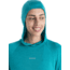 Icebreaker 125 Cool-Lite Sphere Long Sleeve Hoodie - Womens, Flux Green, Medium, IB0A56EX861M