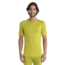 Icebreaker 125 ZoneKnit Short Sleeve Crewe Thermal Top - Mens, Bio Lime/Ether/Cb, 2XL, IB0A56H7883XXL