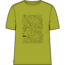 Icebreaker 150 Tech Lite II Short Sleeve Alpine Crossing T-Shirt - Men's, Bio Lime, 2XL, IB0A56RF864XXL
