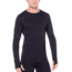 Icebreaker 150 Zone Long Sleeve Crewe, Black/Mineral, Small, 104347-001-S