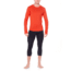 Icebreaker 150 Zone Long Sleeve Crewe, Chili Red/Monsoon, Medium, 104347-601-M