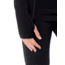 Icebreaker 150 Zone Long Sleeve Half Zip, Black/Mineral, Large, 104332-001-L