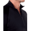 Icebreaker 150 Zone Long Sleeve Half Zip, Black/Mineral, Extra Small, 104332-001-XS