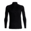 Icebreaker 150 Zone Long Sleeve Half Zip, Black/Mineral, Extra Small, 104332-001-XS