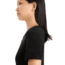 Icebreaker 175 Everyday Short Sleeve Crewe Thermal Top - Womens, Black, Extra Small, IB104470001XS