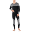 Icebreaker 200 Oasis Deluxe Leggings - Mens, Black/Gritstone HTHR, Small, 104861A04S