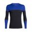Icebreaker 200 Oasis Deluxe Long Sleeve Crewe - Mens, Midnight Navy/SURF, Large, 104858B04L