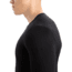 Icebreaker 200 Oasis Long Sleeve Crewe - Men's, Black, Extra Small, IB104365001XS