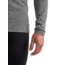 Icebreaker 200 Oasis Long Sleeve Crewe - Mens, Gritstone Heather, Large, IB104365013L