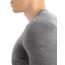 Icebreaker Merino 200 Oasis LS Crewe - Men's, Gritstone Heather, Large, IB104365013L