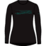 Icebreaker 200 Oasis Long Sleeve Crewe Ski Stripes Thermal Top - Women's, Black, Extra Small, IB0A56HZ001XS