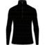 Icebreaker 200 Oasis Long Sleeve Half Zip First Snow Thermal Top - Men's, Black/Loden/Aop, Extra Small, IB0A56T2A55XS