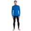 Icebreaker 200 Oasis Long Sleeve Half Zip Thermal Top - Mens, Lazurite, Extra Large, IB104367580XL