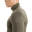 Icebreaker 200 Oasis Long Sleeve Half Zip Thermal Top - Mens, Loden, Large, IB104367069L
