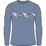 Icebreaker 200 Oasis Long Sleeve Remarkables Thermal Top - Men's, Kyanite, Medium, IB0A56QU885M