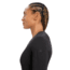 Icebreaker 200 Oasis Long Sleeve V Neck Thermal Top - Womens, Black, Extra Large, IB104379001XL
