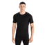 Icebreaker 200 Oasis Short Sleeve Crewe Thermal Top - Mens, Black, Medium, IB104509001M