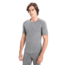 Icebreaker 200 Oasis Short Sleeve Crewe Thermal Top - Mens, Gritstone Heather, Small, IB104509013S