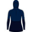 Icebreaker 200 Sonebula Long Sleeve Half Zip Thermal Hood - Women's, Midnight Navy/Royal Navy/Snow/Cb, Small, IB0A56SW090S