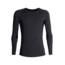 Icebreaker 200 Zone Long Sleeve Crewe, Jet Hthr/Black, 2XL, 104355-001-XXL