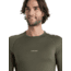 Icebreaker 200 ZoneKnit Long Sleeve Crewe Thermal Top - Mens, Loden/Ether/Cb, Extra Small, IB0A56HA881XS