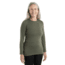 Icebreaker 260 Tech Long Sleeve Crewe - Womens, Loden, Medium, IB104387069M