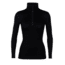 Icebreaker 260 Tech Long Sleeve Half Zip Thermal Top - Men's, Black, Medium, IB104372001M