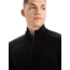 Icebreaker 260 Tech Long Sleeve Half Zip Thermal Top - Mens, Black, Extra Small, IB104372001XS