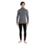 Icebreaker 260 Tech Long Sleeve Half Zip Thermal Top - Mens, Gritstone Heather, 2XL, IB104372013XXL